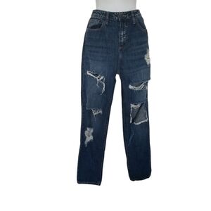 Cello Size 9 Ultra Distressed High Waist Jeans
